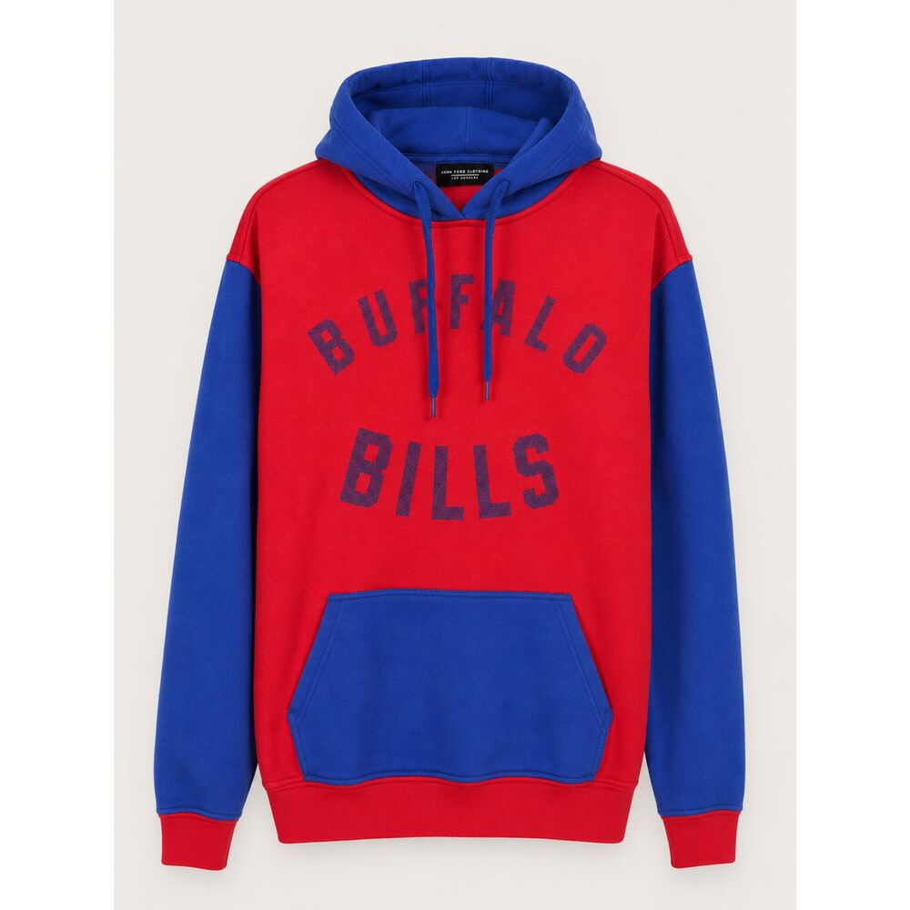 Buffalo Bills Color Block Hoodie Sweatshirt | New Without Tags | Size Medium